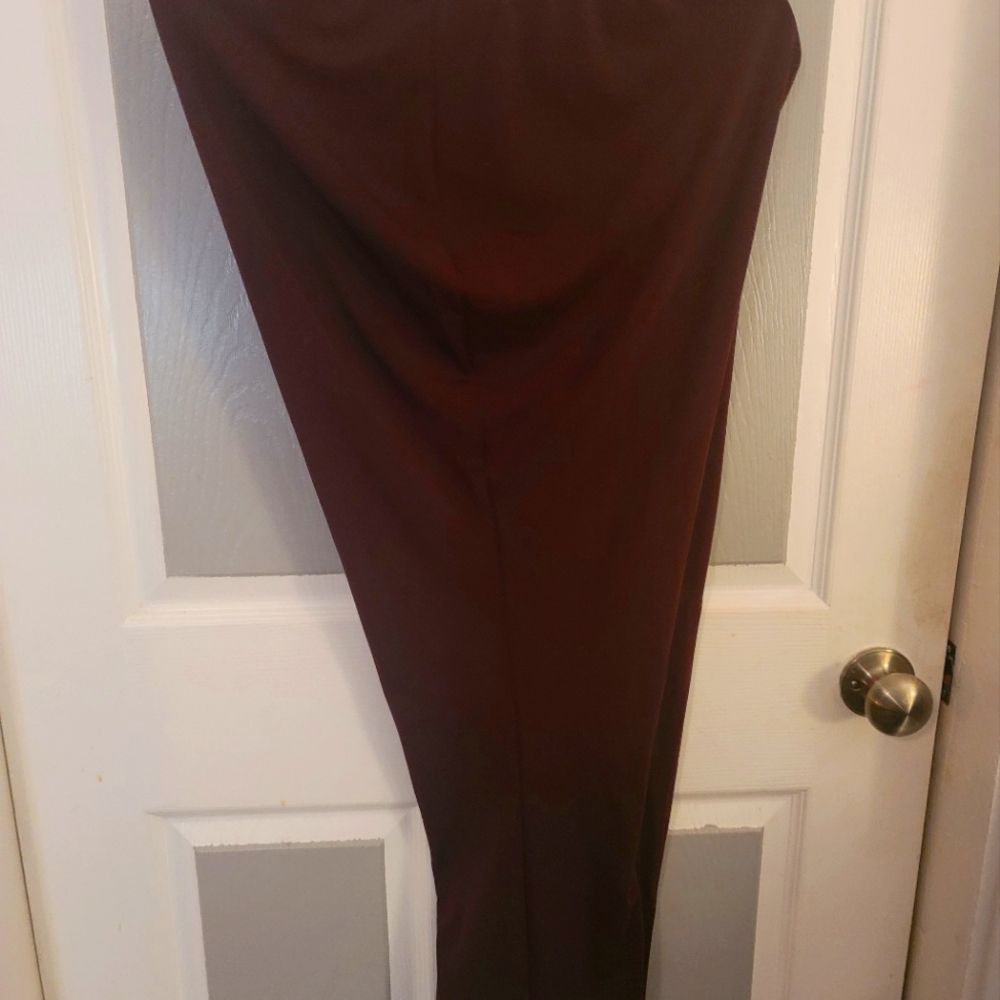 Susan Graver Chianti 1XP Pull on Dress Pants
